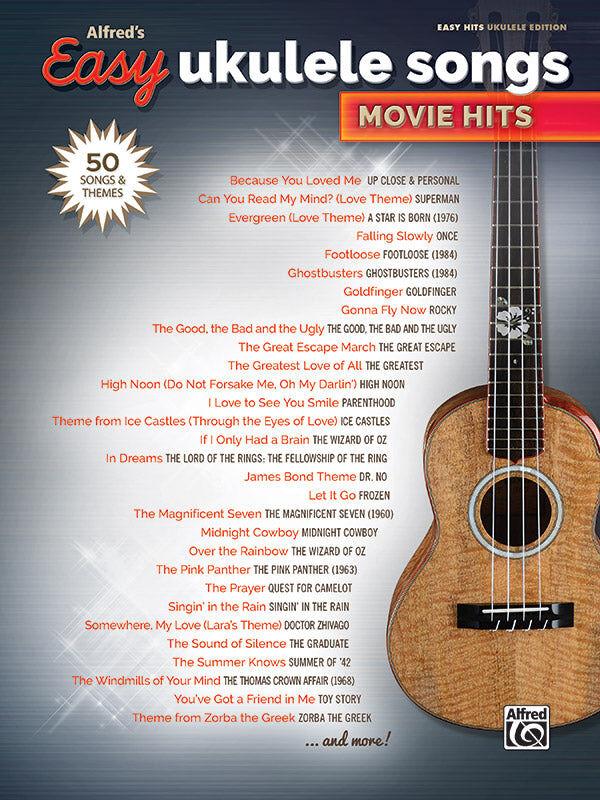 Alfred's Easy Ukulele Songs: Movie Hits Sheet Music