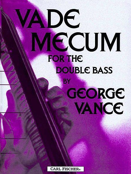 Vance Vademecum for Double Bass Player Fischer 5425