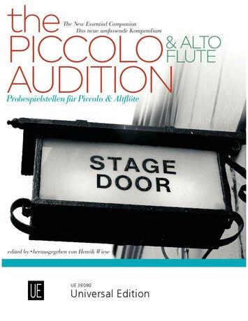 The Piccolo and Alto Flute Audition by Henrik Wiese - Universal UE38080