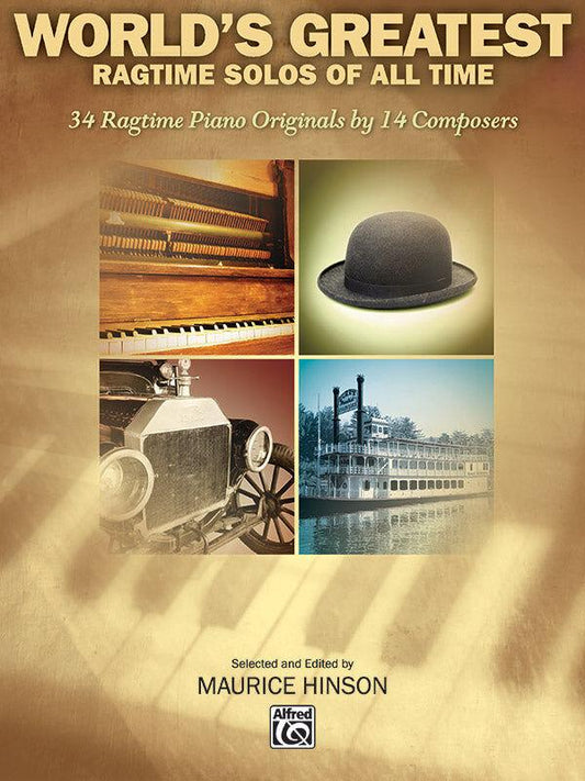 World's Greatest Ragtime Solos - Piano Sheet Music Collection