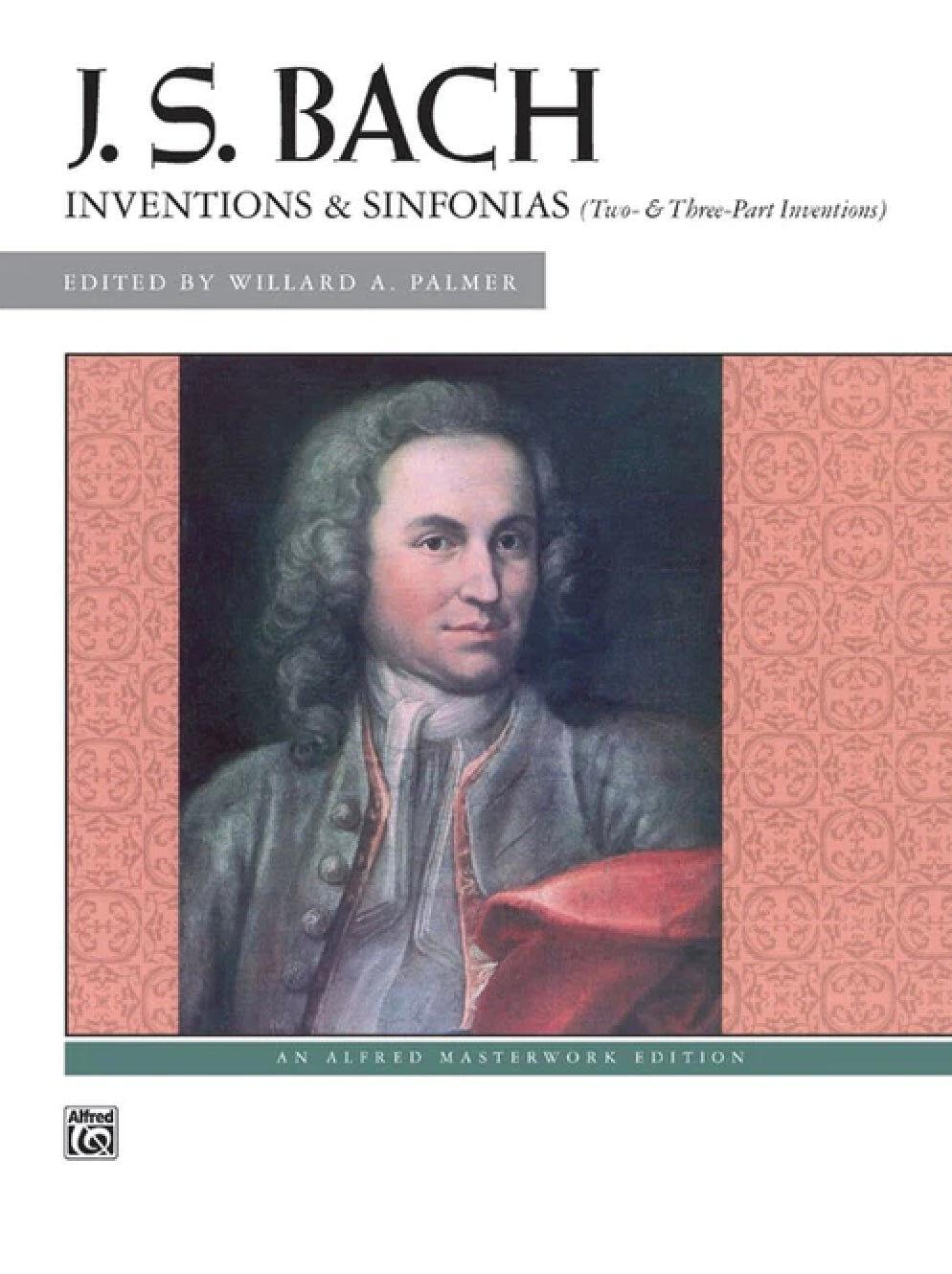 Bach Two- & Three-Part Inventions Bk/CD with Alfred Masterwork CD Editions