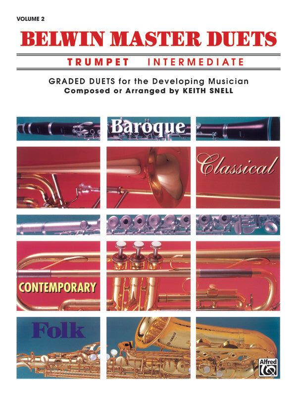 Belwin Master Duets Intermediate Book 2 Trumpet Sheet Music