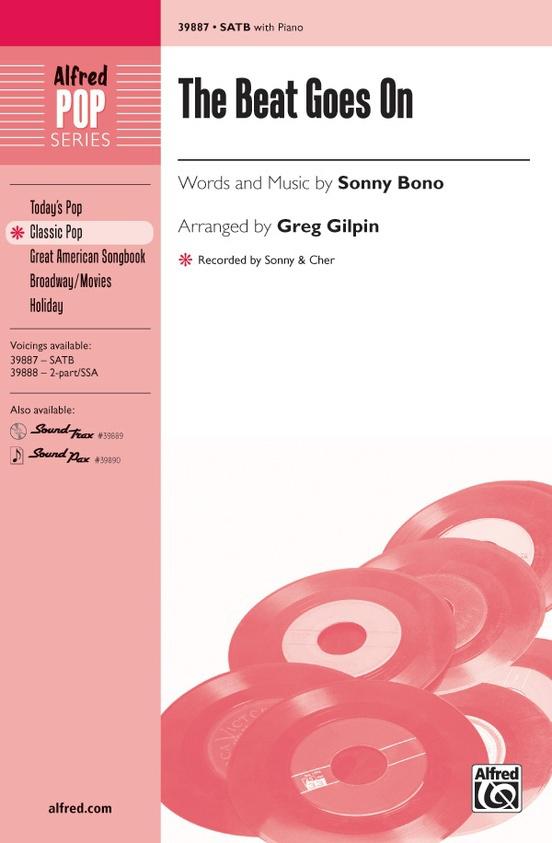 Beat Goes On SATB Choral Sheet Music
