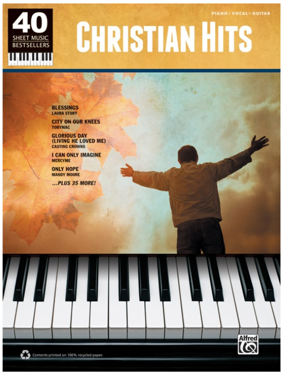 40 Sheet Music Bestsellers Christian Hits PVG Collection