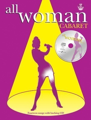 All Woman Cabaret PVG Sheet Music Book with CD