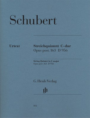String Quintet in C, Op. post 163, D 956 - Schubert Chamber Sheet Music for Small Ensemble