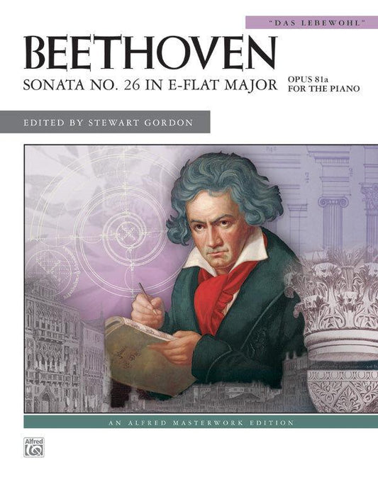Beethoven Sonata No 26 in E-flat Major Op 81a Piano Sheet Music