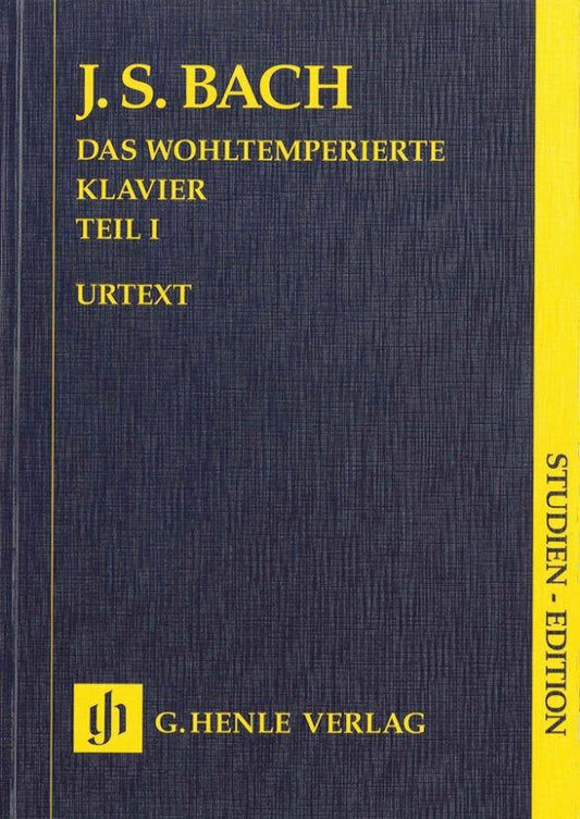 Bach Well-Tempered Clavier Volume 1 Study Score Henle HN9014