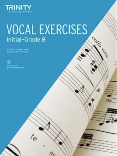 Trinity Vocal Exercises Initial - Grade 8 Book and CD