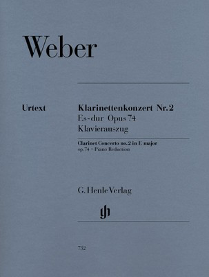 Clarinet Concerto E flat Major Op 74 No 2 with Piano Reduction by Norbert Gertsch