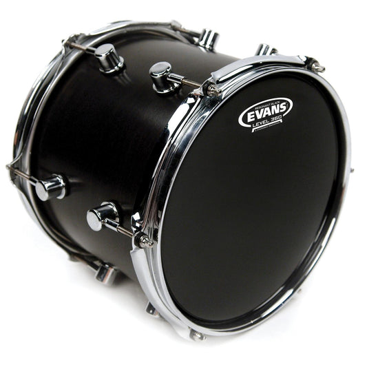Evans Resonant Black Drum Head, 8 Inch *SKIN ONLY*