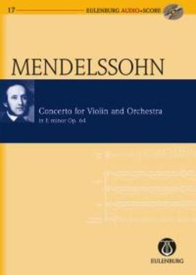 Concerto E Minor Op 64 Study Score with CD