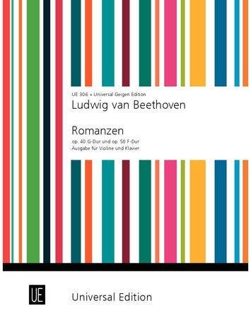 2 Romances for Violin and Piano Op. 40 & 50 by Composer