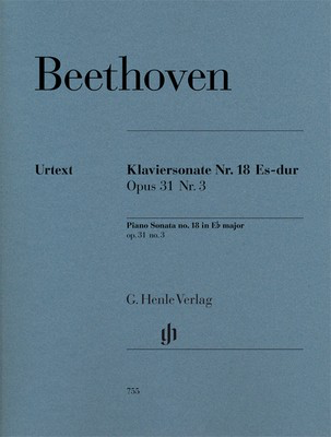 Piano Sonata in E Flat Major Op 31 No 3 - Henle Edition with Murray Perahia Fingerings