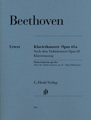 Piano Concerto Op 61A After Concerto Op 61 - Piano Sheet Music for Two or More Hands