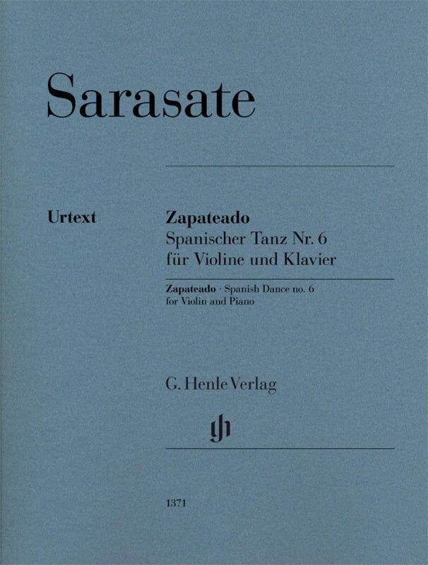 Sarasate - Zapateado Spanish Dance No 6 for Violin and Piano