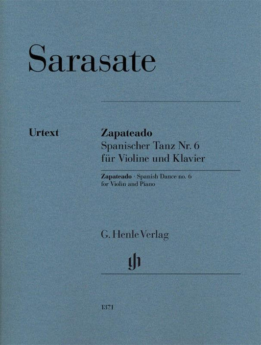 Sarasate - Zapateado Spanish Dance No 6 for Violin and Piano
