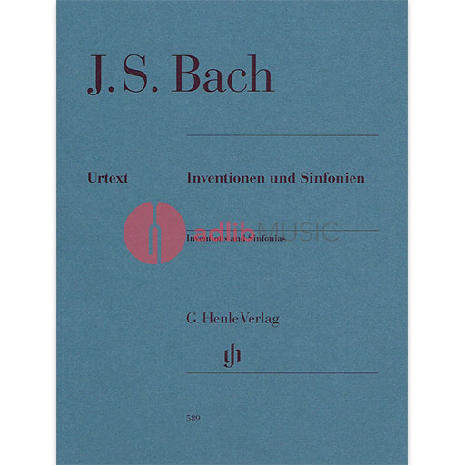 Bach - Inventions and Sinfonias for Piano Solo - Henle HN589