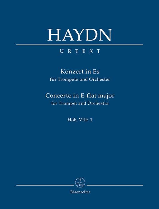 Concerto in Eb Major for Trumpet and Orchestra Full Score by Haydn