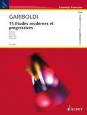 15 Etudes Modernes et Progresives for Flute - Intermediate to Advanced Level Sheet Music and Method Book