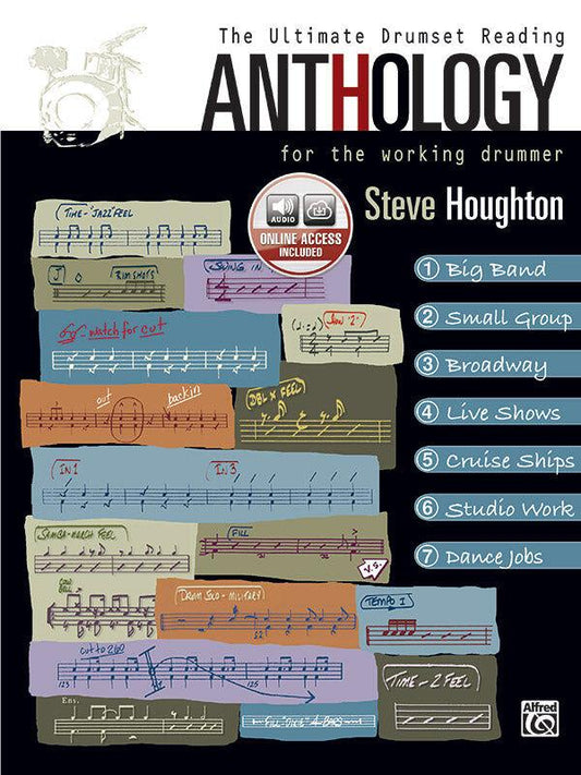 Ultimate Drumset Anthology Book and CD