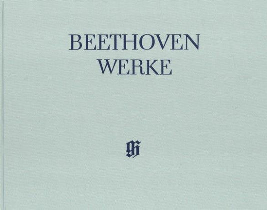 Beethoven Works for Piano Four Hands Full Score Bound - Henle