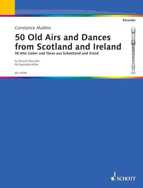 50 Old Airs & Dances Sheet Music for Recorder