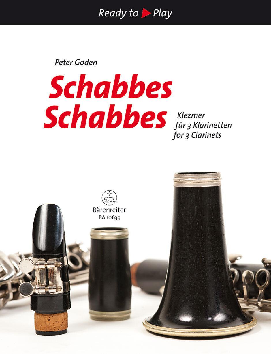 Schabbes Klezmer for Three Clarinets - Various Goden Peter Barenreiter BA10635