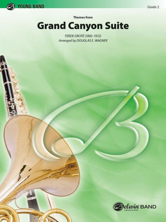 Themes from Grand Canyon Suite Concert Band Sheet Music Grofé Ferde
