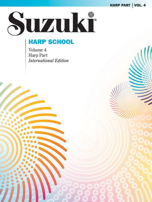 Suzuki Harp School Volume 4 - Folk Instrument Sheet Music