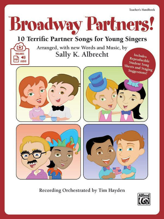 Broadway Partners Vocal Sheet Music BK/CD