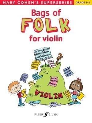 Bags of Folk for Violin by Mary Cohen - Traditional Music for Grades 1-2