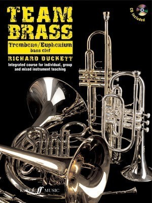 Team Brass Trombone/Euphonium Tutor Book with CD