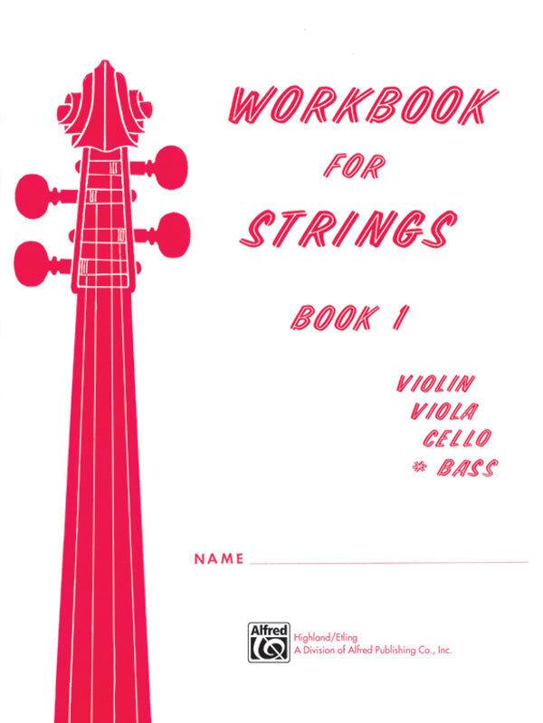 Workbook for Strings Book 1 - Bass Sheet Music