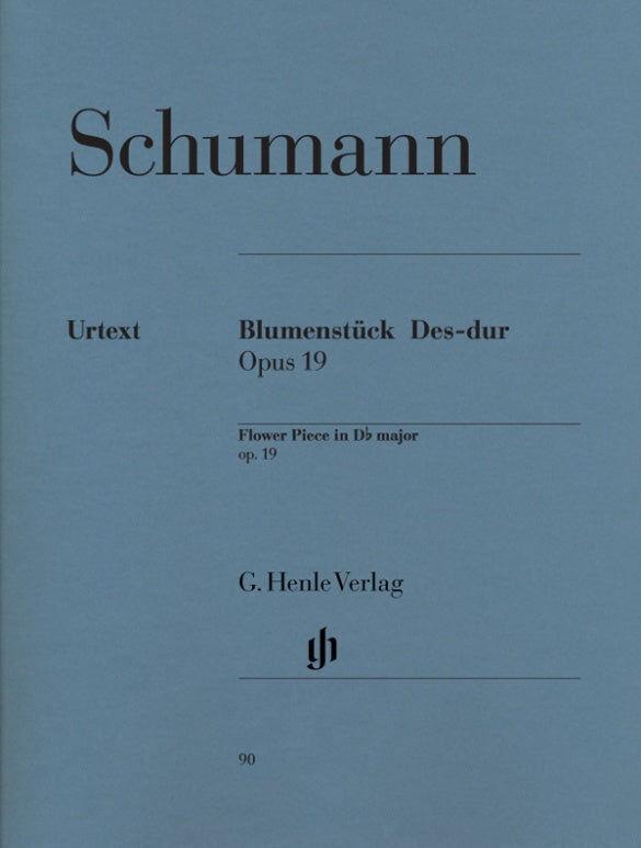 Schumann Flower Piece D flat major Op 19 Piano Solo Sheet Music Henle HN090