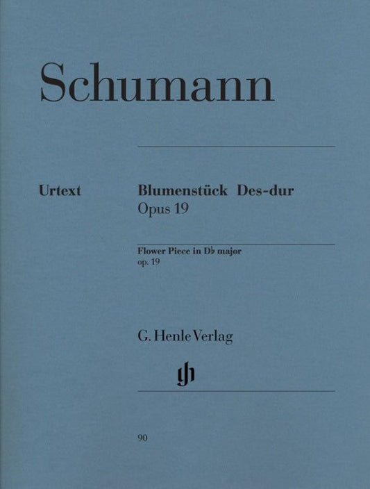 Schumann Flower Piece D flat major Op 19 Piano Solo Sheet Music Henle HN090