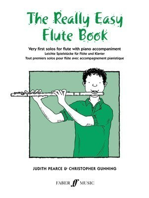 Really Easy Flute Book for Beginners with Piano Accompaniment