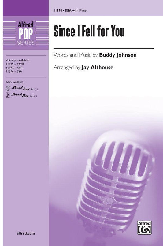 Since I Fell for You Choral Sheet Music