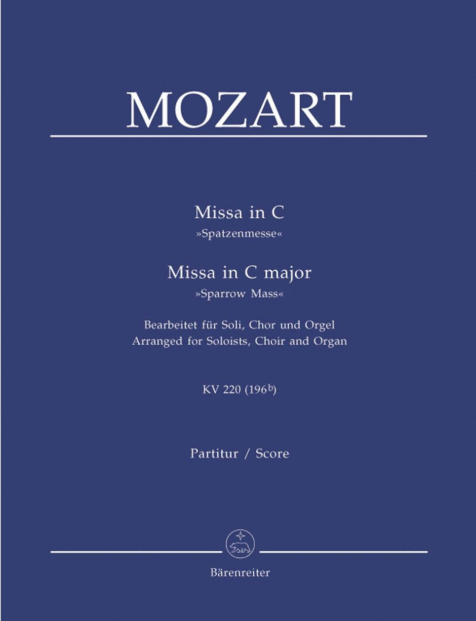 Missa Brevis in C Choir/Organ Score