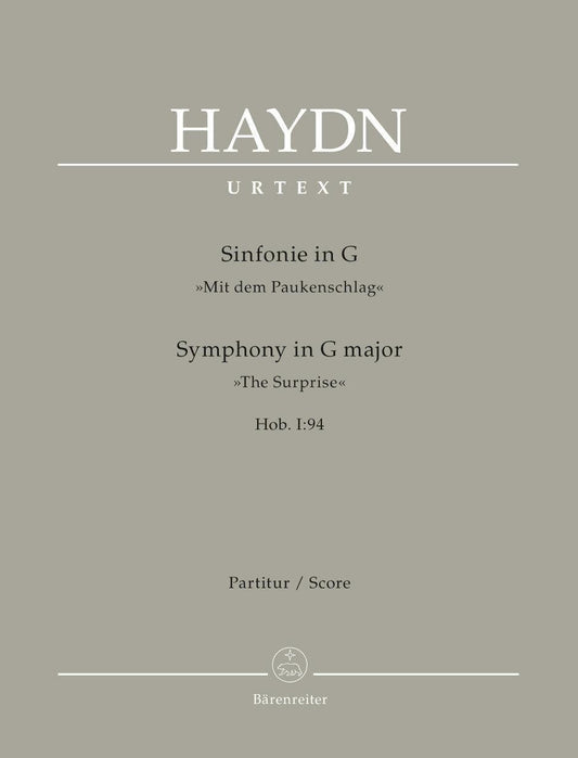 Haydn Symphony No 94 in G Full Score