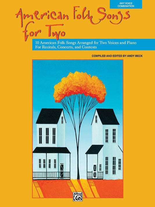 American Folk Songs for Two - Vocal Sheet Music Book