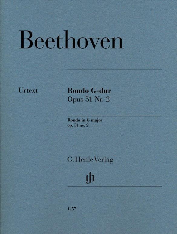Beethoven Rondo G Major Op 51 No 2 Piano Sheet Music