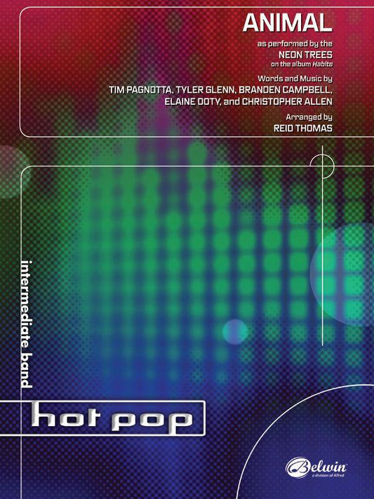 Animal CB Gr 2 Neon Trees Concert Band Sheet Music