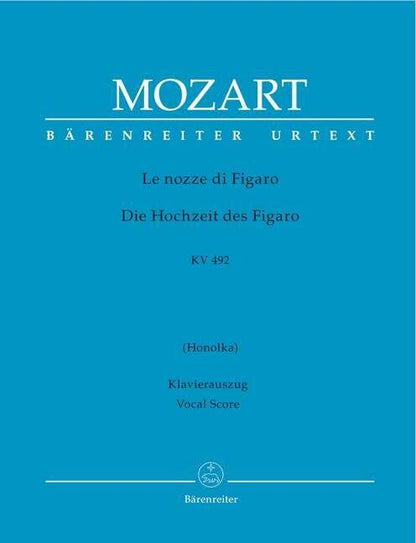 The Marriage of Figaro K 492 Vocal Score - Mozart Barenreiter BA4565-90