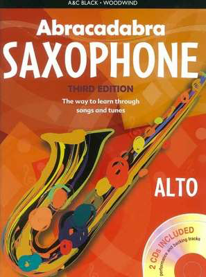 Abracadabra Saxophone Book with CDs