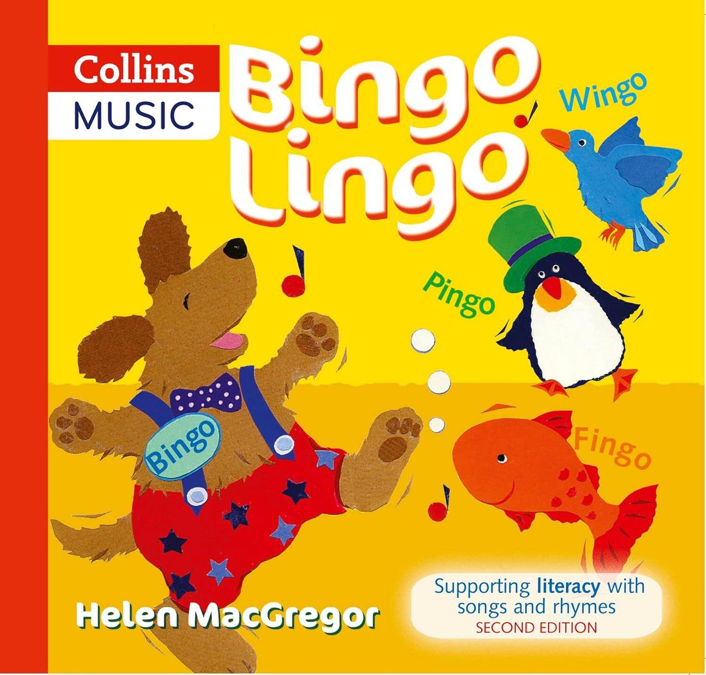 Bingo Lingo: Literacy Songs and Rhymes Edition