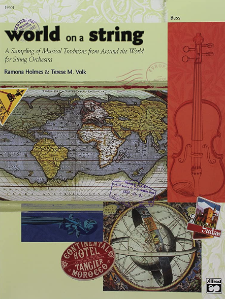 World On a String - Double Bass Sheet Music by Holmes/Volk Alfred 19601