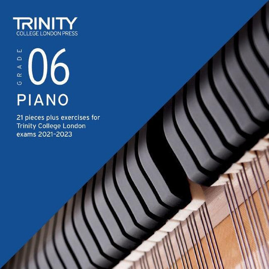 Trinity Piano Exam 2021-23 Grade 6 CD with Demo Recordings and Exercises