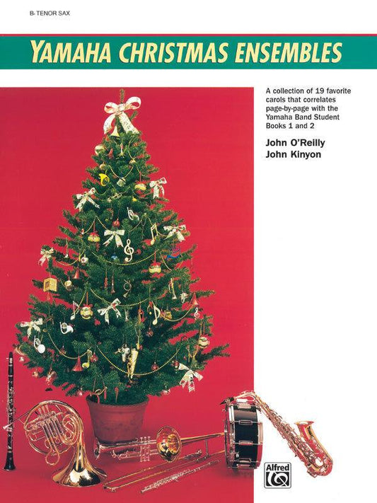 Yamaha Christmas Ensembles Tenor Sax Sheet Music