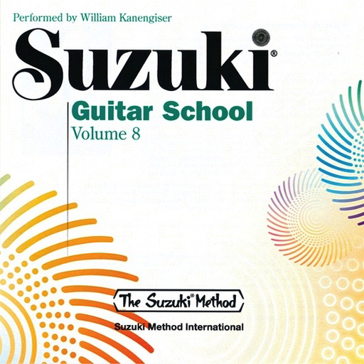 Suzuki Guitar School Volume 8 CD by Shinichi Suzuki - CD Only - Alfred Music